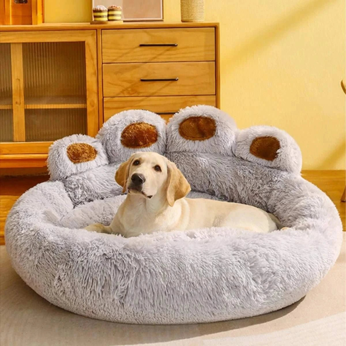 Fortunato Store Pet Sofa Light gray / M 60cm Breathable Dog Bed – Washable Soft Pet Sofa