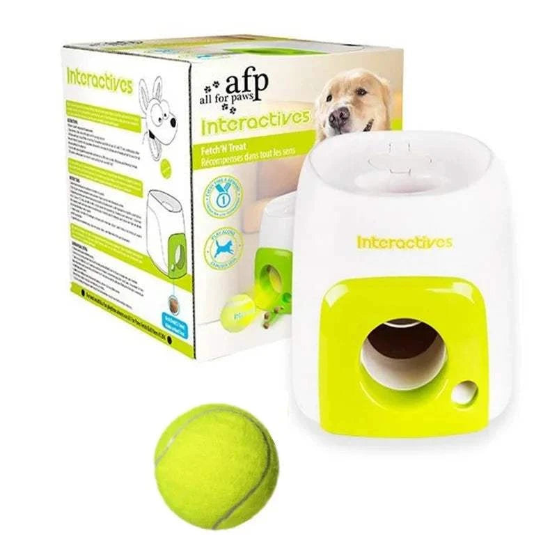 Fortunato Store Automatic Dog Ball Launcher Automatic Dog Ball Launcher – Fetch & Treat Trainer