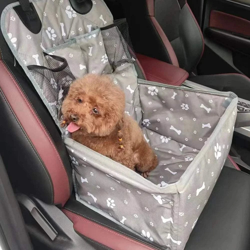 Fortunato Store Foldable Pet Hammock Dog Car Seat with Storage – Foldable Pet Hammock