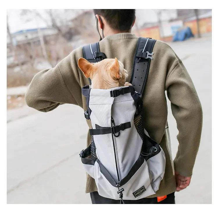 Fortunato Store Dog Carrier Backpack Dog Carrier Backpack – Breathable Hiking Travel Bag