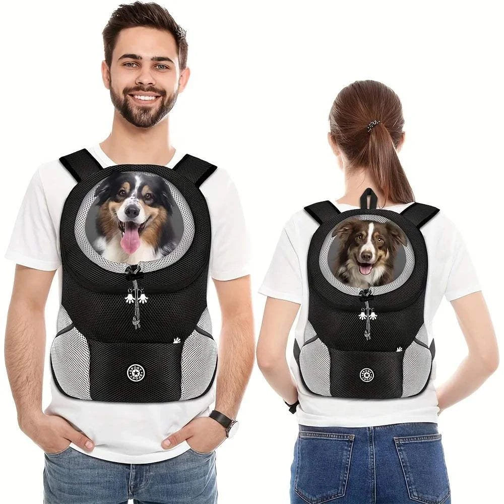 Fortunato Store Dog Carrier Backpack Dog Carrier Backpack – Front Pet Travel Bag