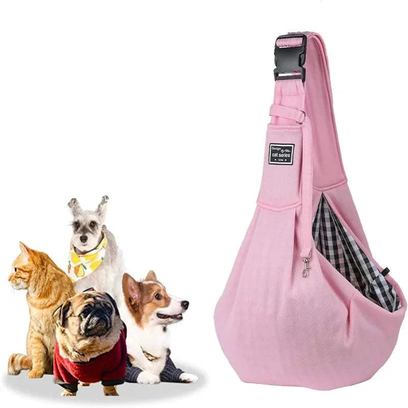 Fortunato Store Dog Sling Carrier Dog Carrier Sling Bag – Hands-Free Travel Tote