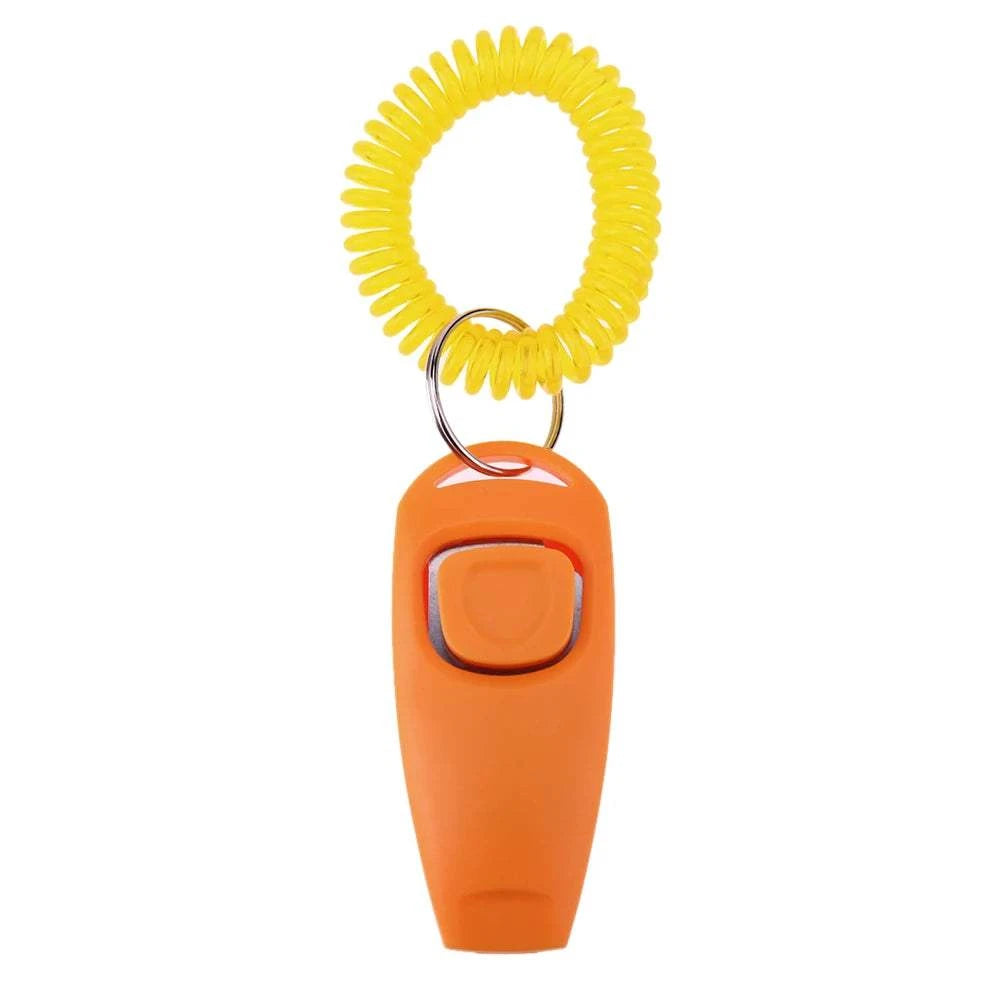 Fortunato Store Dog Training Clicker orange Dog Training Clicker – With Wrist Strap & Loud Sound