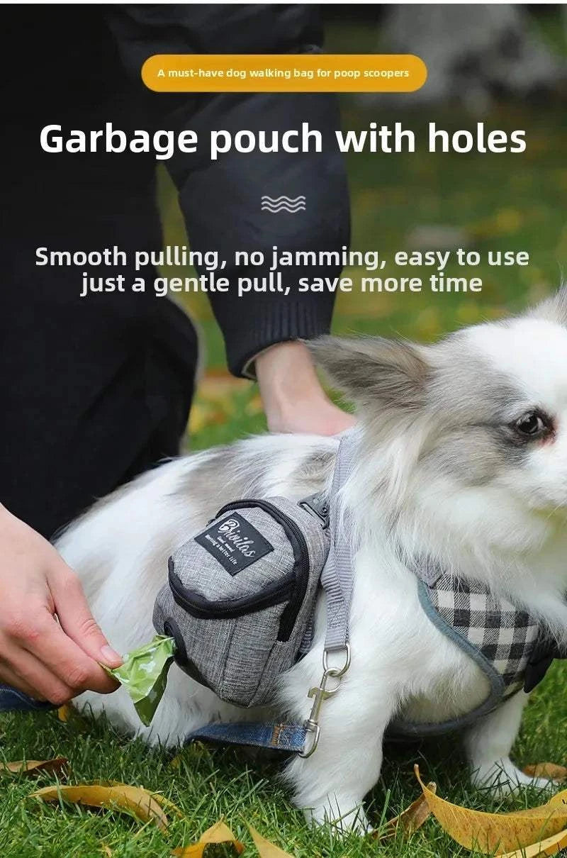 Fortunato Store Dog Treat Training Bag Dog Training Treat Pouch – Waste Bag Holder & Clip-On
