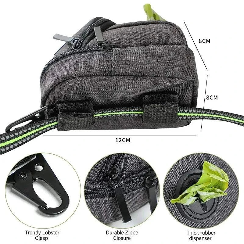 Fortunato Store Dog Treat Training Bag Dog Training Treat Pouch – Waste Bag Holder & Clip-On