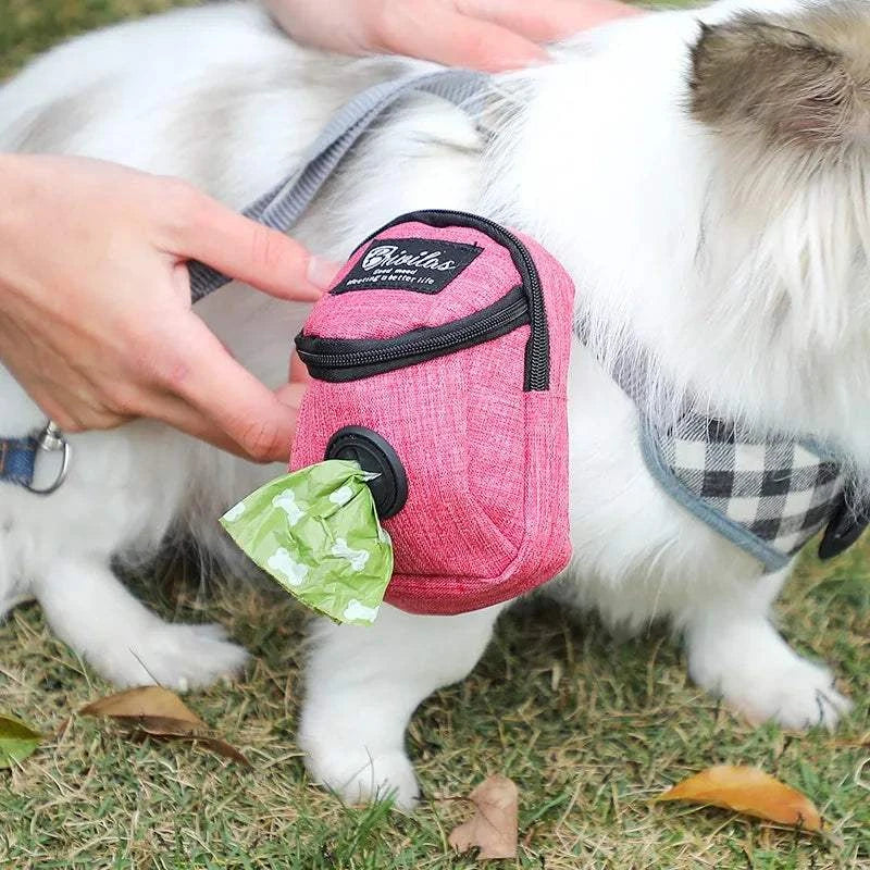 Fortunato Store Dog Treat Training Bag Dog Training Treat Pouch – Waste Bag Holder & Clip-On