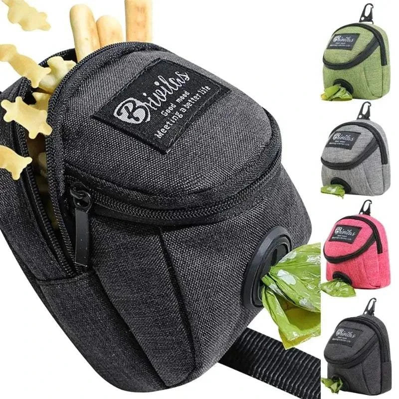 Fortunato Store Dog Treat Training Bag Dog Training Treat Pouch – Waste Bag Holder & Clip-On