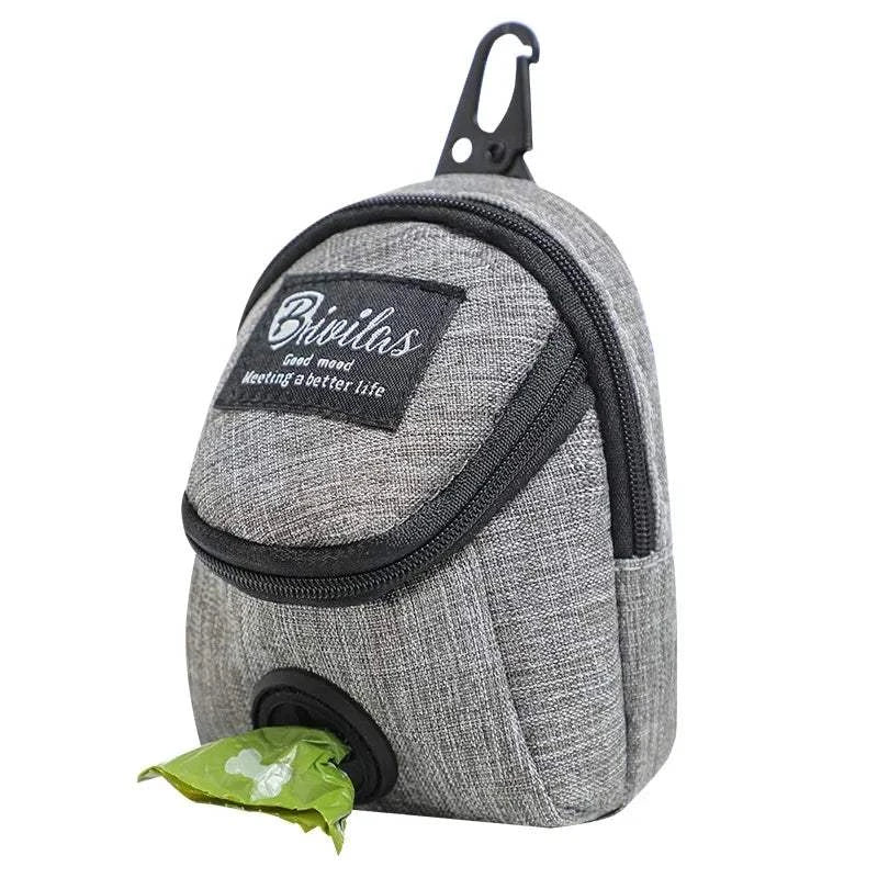 Fortunato Store Dog Treat Training Bag Light Grey / CHINA Dog Training Treat Pouch – Waste Bag Holder & Clip-On