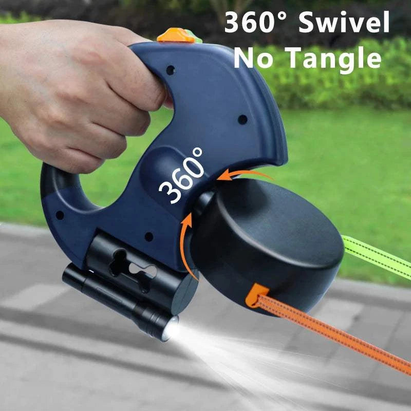 Fortunato Store Dual Retractable Dog Leash Dual Retractable Dog Leash – No-Tangle & LED Light