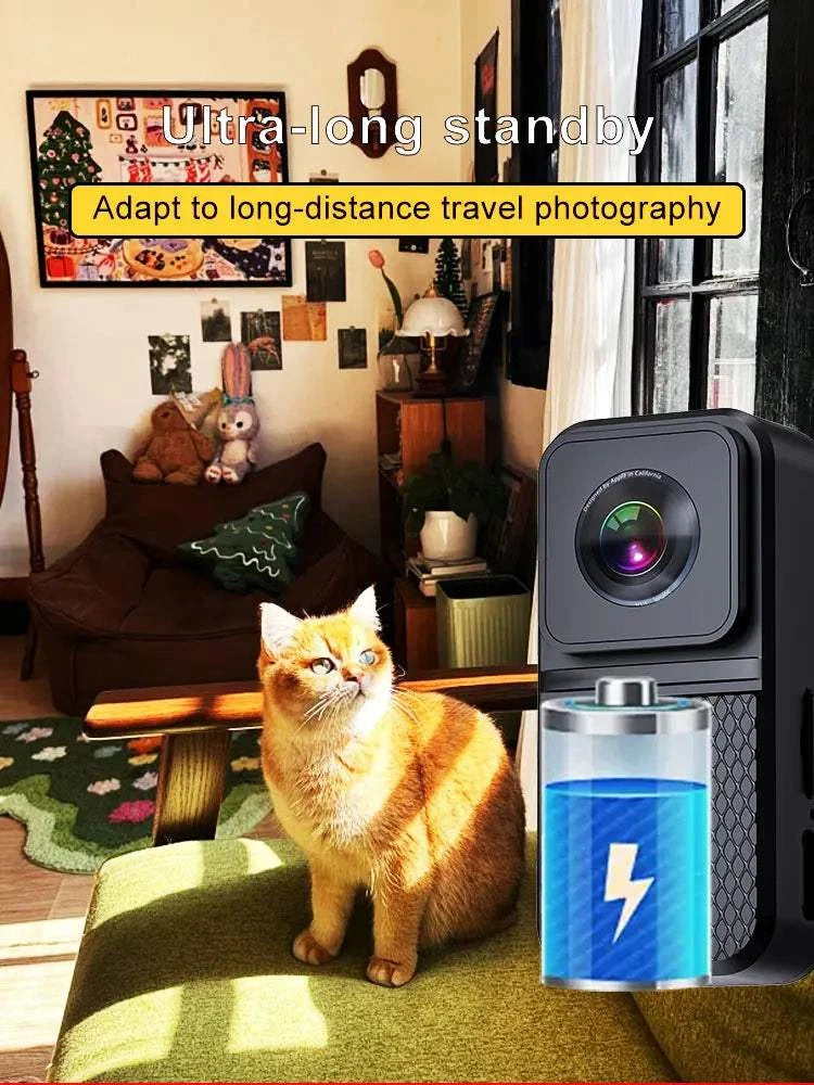 Fortunato Store Pet Collar Camera HD 1080P Pet Collar Camera – Wide Angle, No WiFi Needed