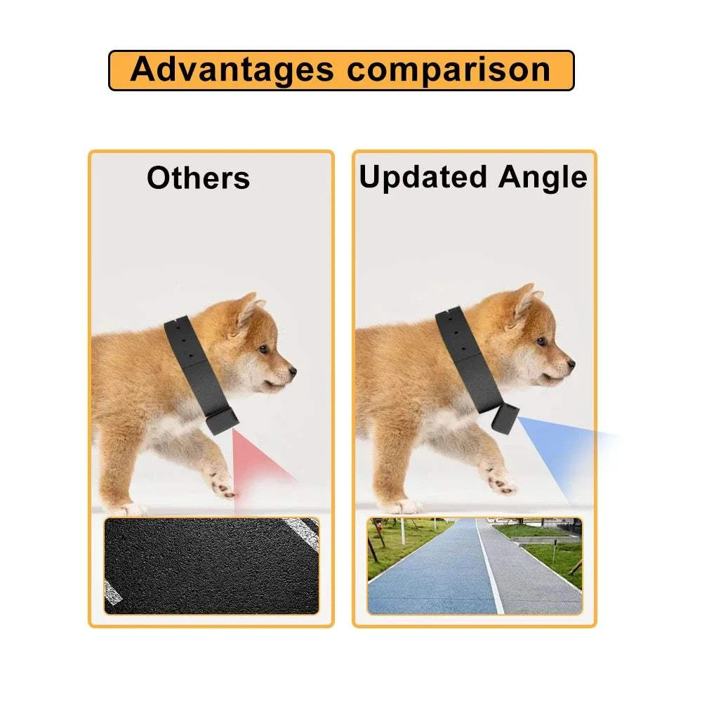 Fortunato Store Pet Collar Camera HD 1080P Pet Collar Camera – Wide Angle, No WiFi Needed