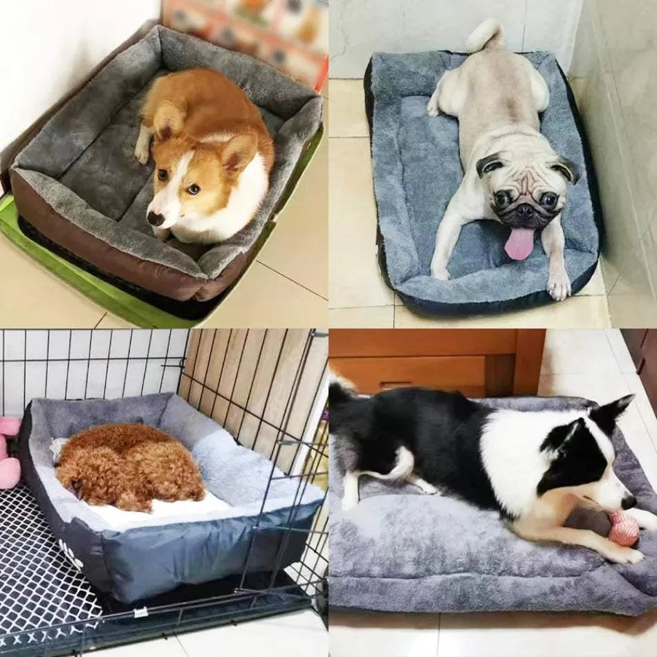 Fortunato Store Orthopedic Dog Bed Large Waterproof Pet Bed – Washable Plush Mat