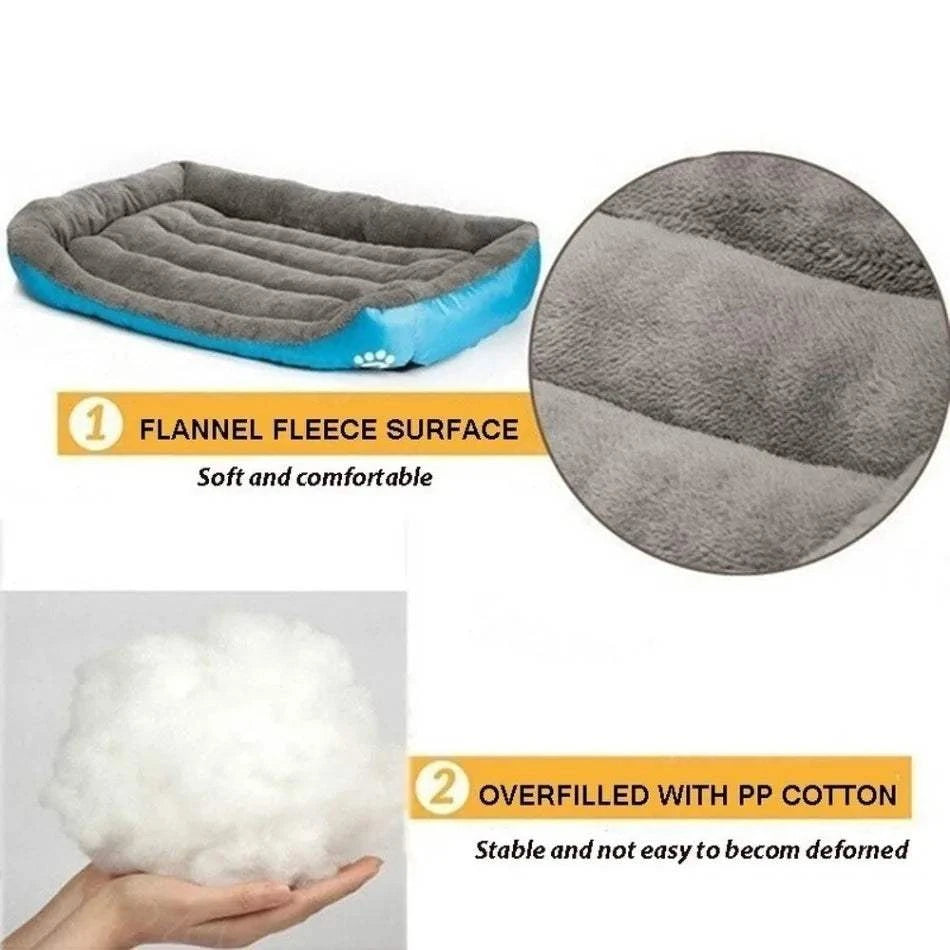 Fortunato Store Orthopedic Dog Bed Large Waterproof Pet Bed – Washable Plush Mat