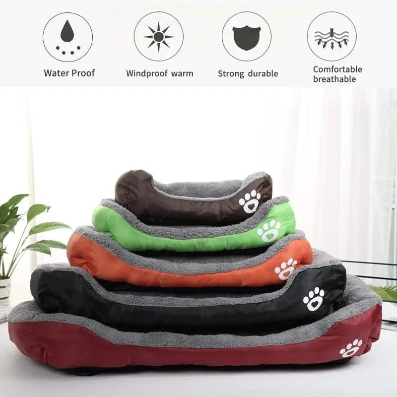 Fortunato Store Orthopedic Dog Bed Large Waterproof Pet Bed – Washable Plush Mat