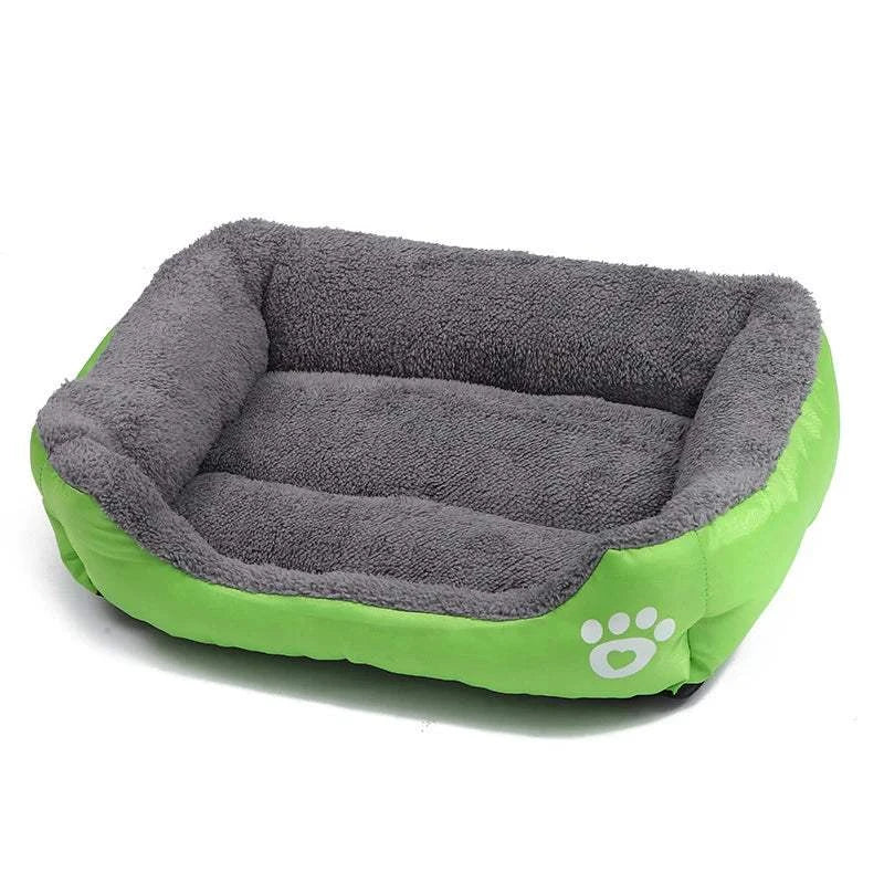 Fortunato Store Orthopedic Dog Bed Green / XL Large Waterproof Pet Bed – Washable Plush Mat