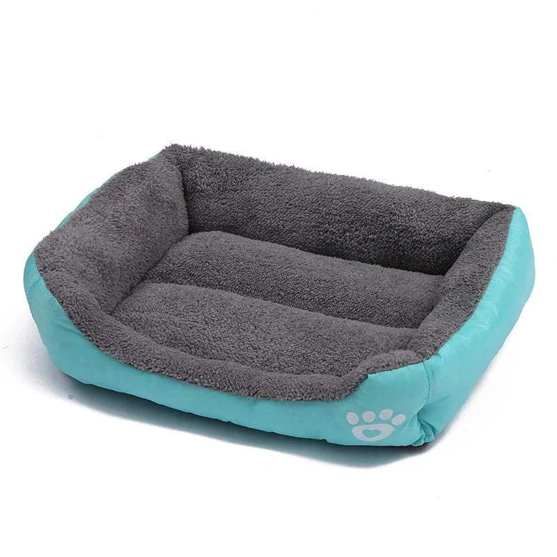 Fortunato Store Orthopedic Dog Bed Lake blue / XL Large Waterproof Pet Bed – Washable Plush Mat
