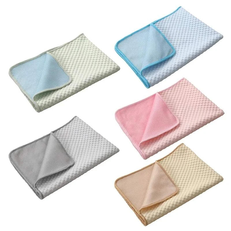 Fortunato Store LLC Cooling Pet Mat Cooling Pet Mat – Ice Silk Summer Bed for Dogs & Cats