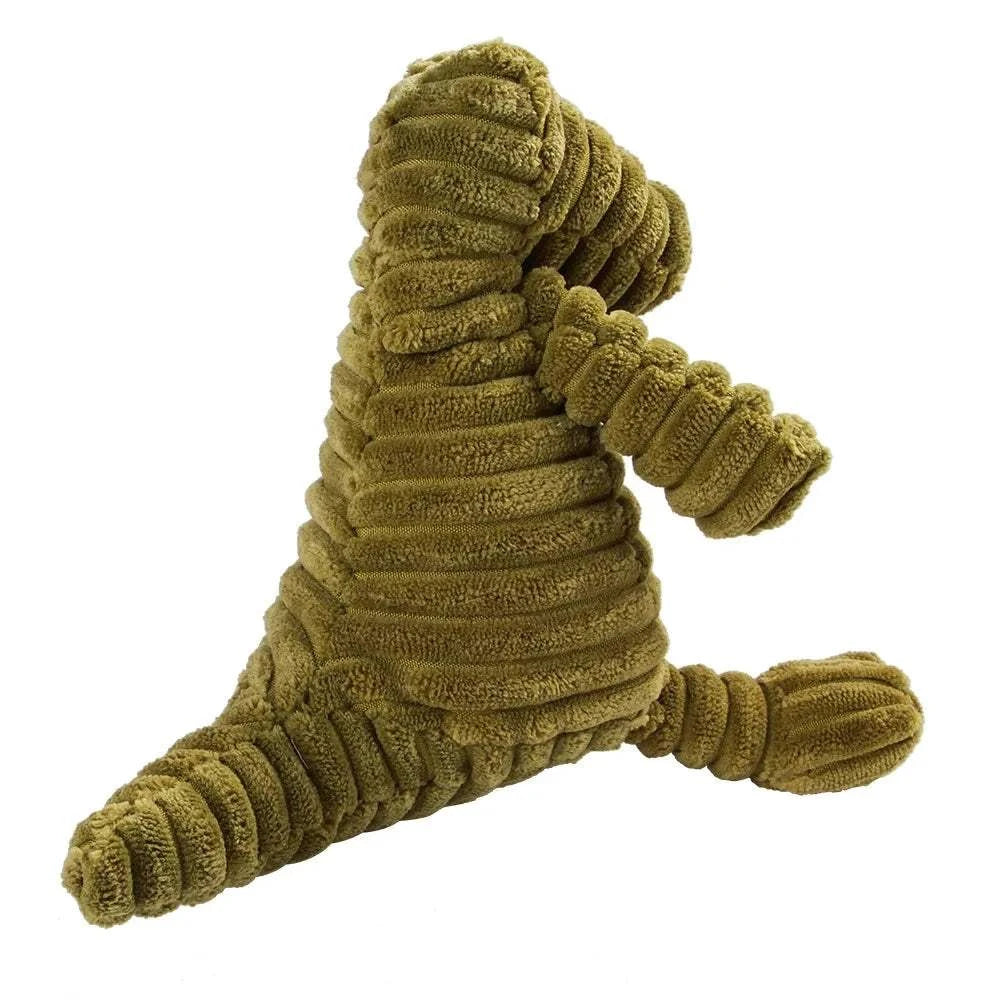 Fortunato Store LLC Squeaky Dog Toy Corduroy Squeaky Dog Toy – Plush Molar Chew for Large Dogs