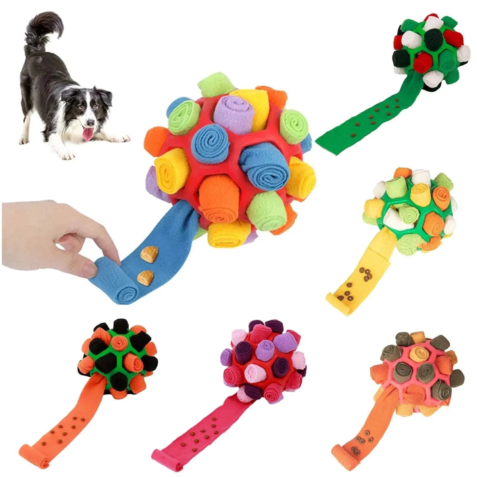 Fortunato Store LLC Dog Snuffle Ball Dog Snuffle Ball – Interactive Treat Toy & Slow Feeder