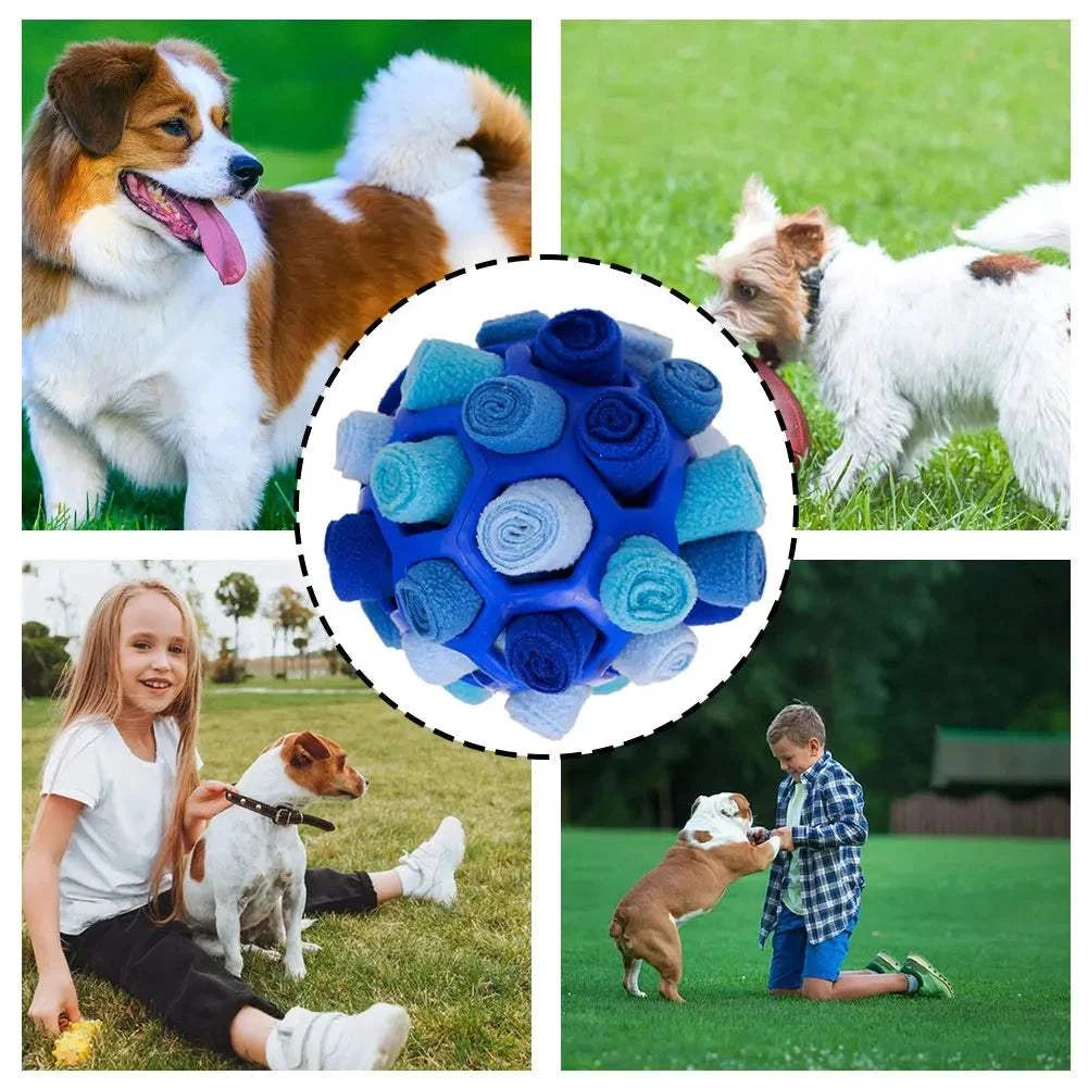 Fortunato Store LLC Dog Snuffle Ball Dog Snuffle Ball – Interactive Treat Toy & Slow Feeder