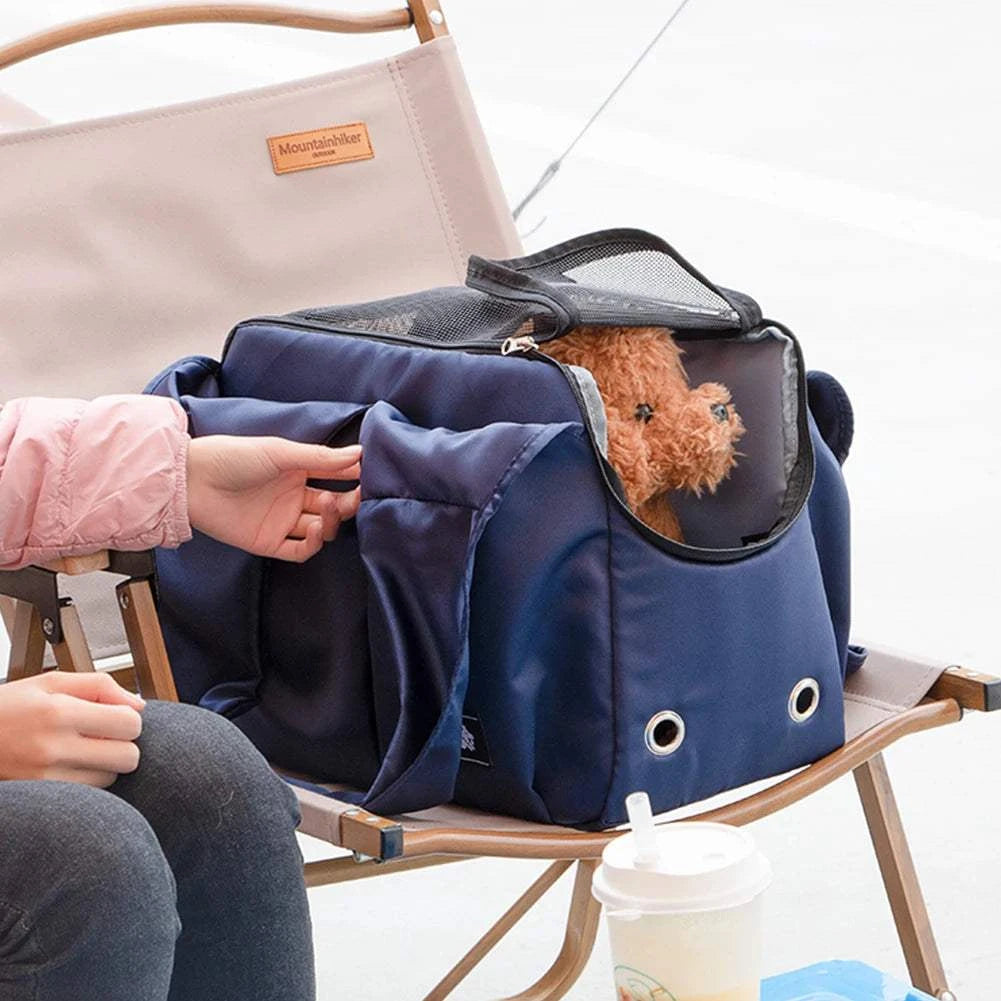 Fortunato Store LLC Pet Accessories / Dog Carriers Foldable Cat & Dog Carrier – Lightweight & Breathable Bag