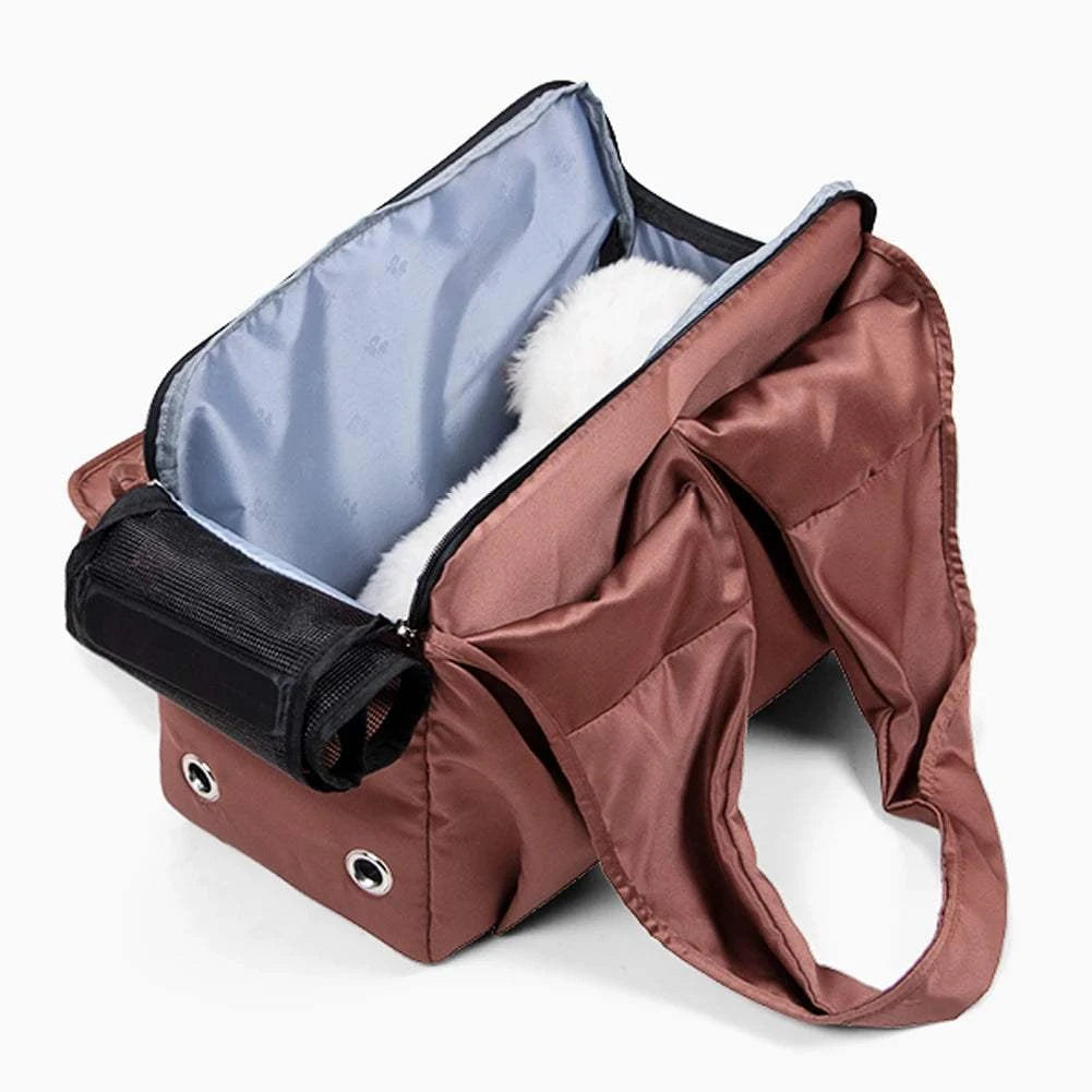 Fortunato Store LLC Pet Accessories / Dog Carriers Foldable Cat & Dog Carrier – Lightweight & Breathable Bag