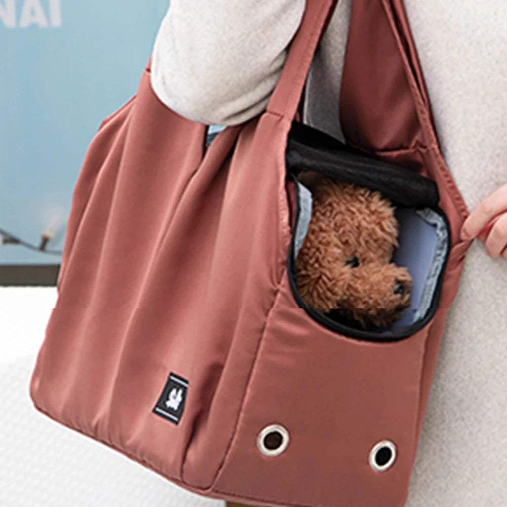 Fortunato Store LLC Pet Accessories / Dog Carriers Foldable Cat & Dog Carrier – Lightweight & Breathable Bag