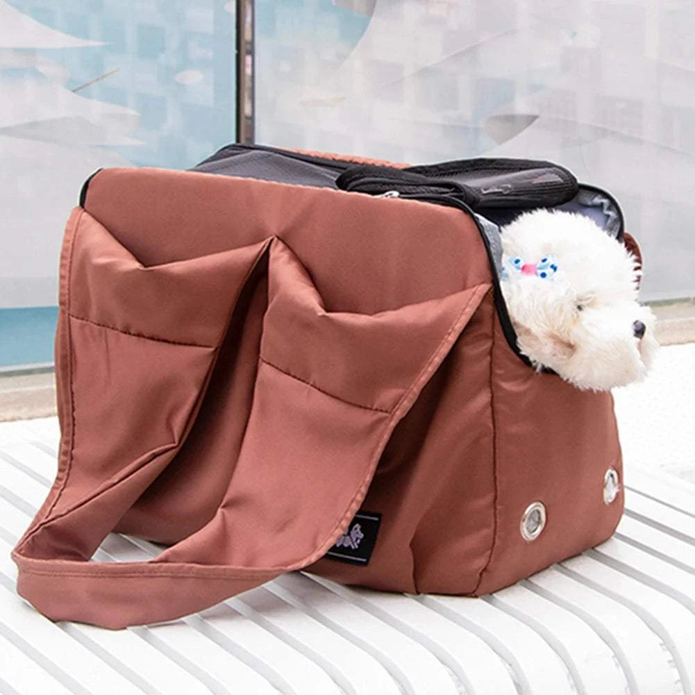 Fortunato Store LLC Pet Accessories / Dog Carriers Foldable Cat & Dog Carrier – Lightweight & Breathable Bag