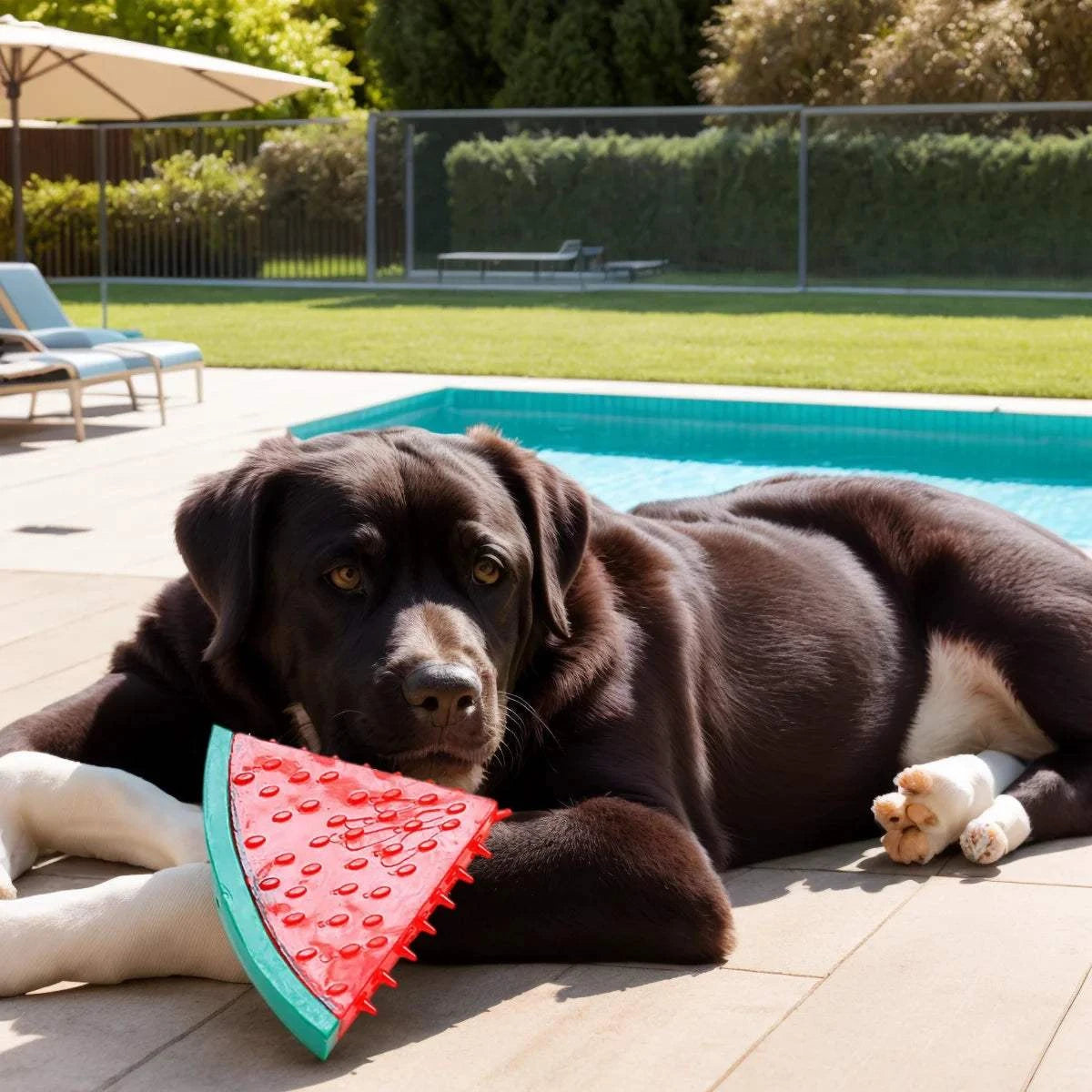 Fortunato Store LLC Freezable Dog Chew Toy Freezable Dog Chew Toy – Cooling TPR Fruit Design