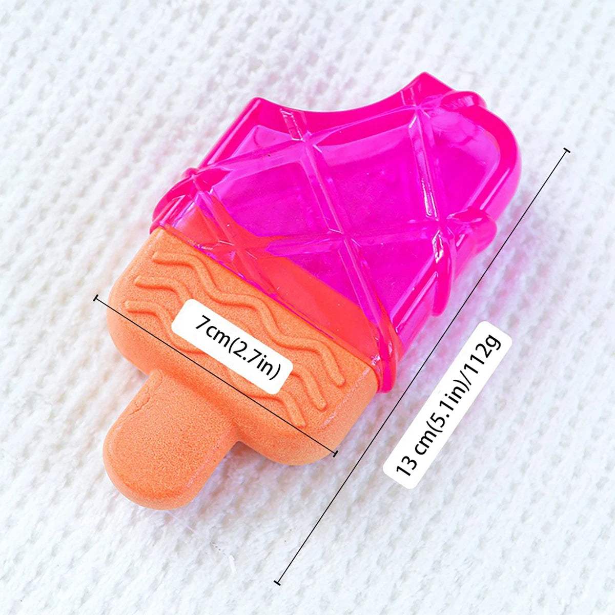 Fortunato Store LLC Freezable Dog Chew Toy As shown 4 Freezable Dog Chew Toy – Cooling TPR Fruit Design