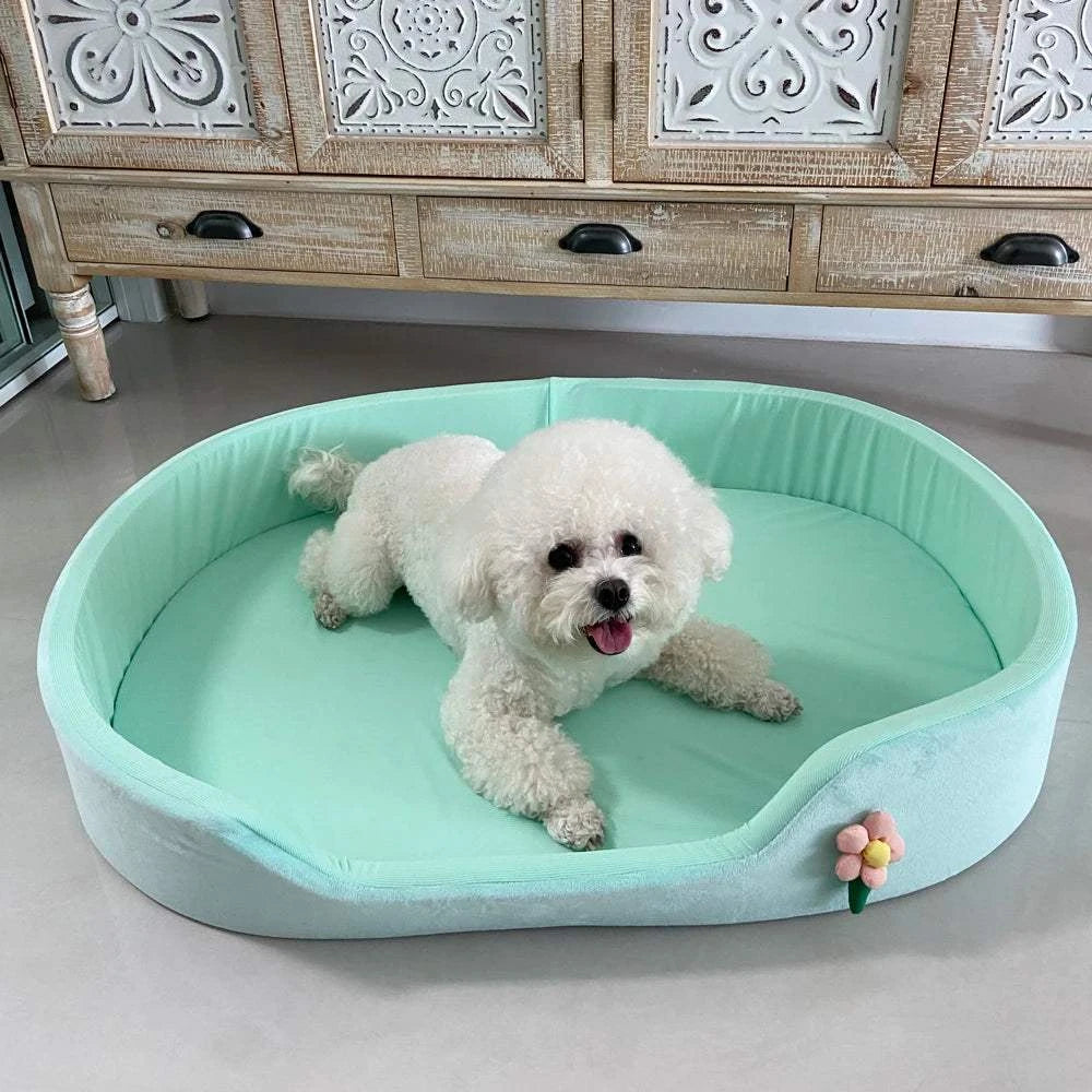 Fortunato Store LLC Cooling Pet Mat Cooling Pet Bed – Ice Silk Summer Mat for Dogs & Cats