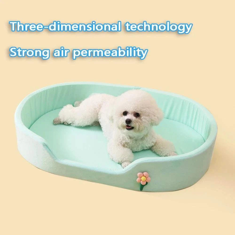 Fortunato Store LLC Cooling Pet Mat Cooling Pet Bed – Ice Silk Summer Mat for Dogs & Cats