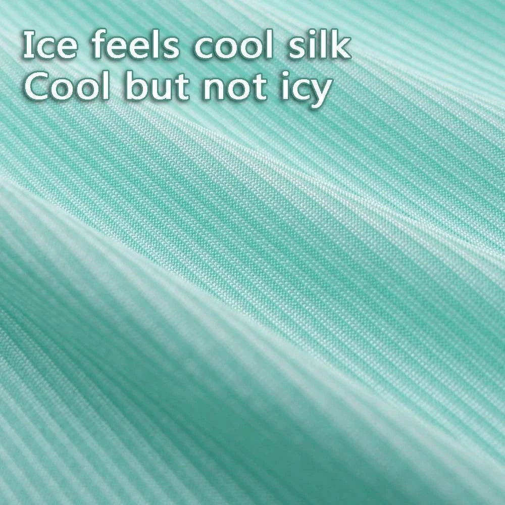 Fortunato Store LLC Cooling Pet Mat Cooling Pet Bed – Ice Silk Summer Mat for Dogs & Cats