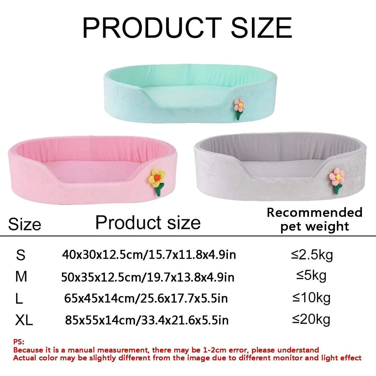 Fortunato Store LLC Cooling Pet Mat Cooling Pet Bed – Ice Silk Summer Mat for Dogs & Cats