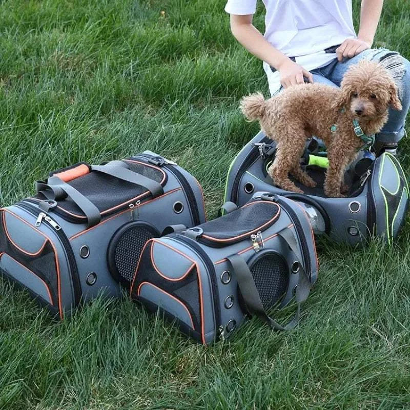 Fortunato Store LLC Dog Carrier Tote Breathable Dog Carrier Tote – Portable Crossbody Bag