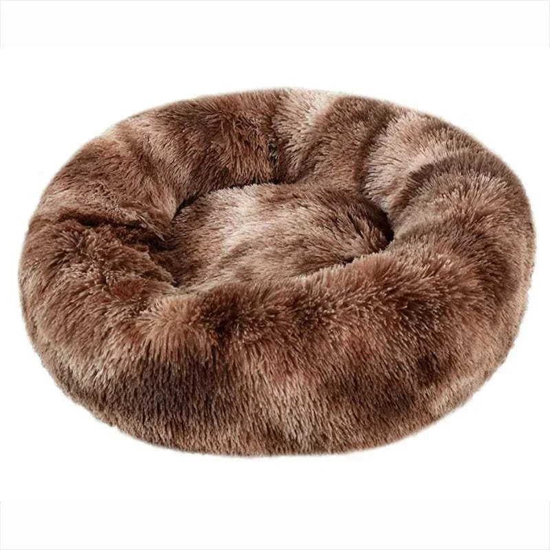 Fortunato Store LLC Donut Pet Bed 11 / 70cm Round Plush Dog Bed – Winter Pet Nest (40–90cm)