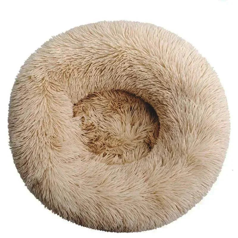 Fortunato Store LLC Donut Pet Bed 5 / 70cm Round Plush Dog Bed – Winter Pet Nest (40–90cm)