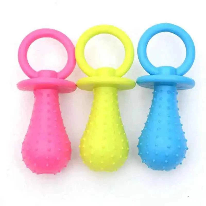 Fortunato Store LLC Rubber Dog Chew Toy Rubber Dog Chew Toy – Dental Cleaner for Small Dogs