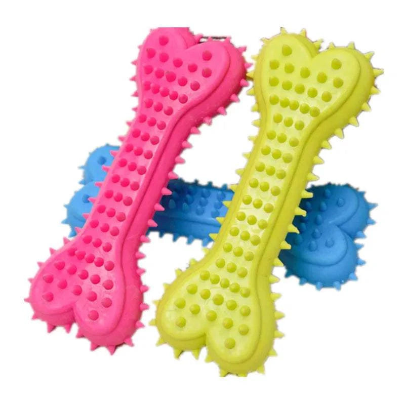Fortunato Store LLC Rubber Dog Chew Toy Rubber Dog Chew Toy – Dental Cleaner for Small Dogs