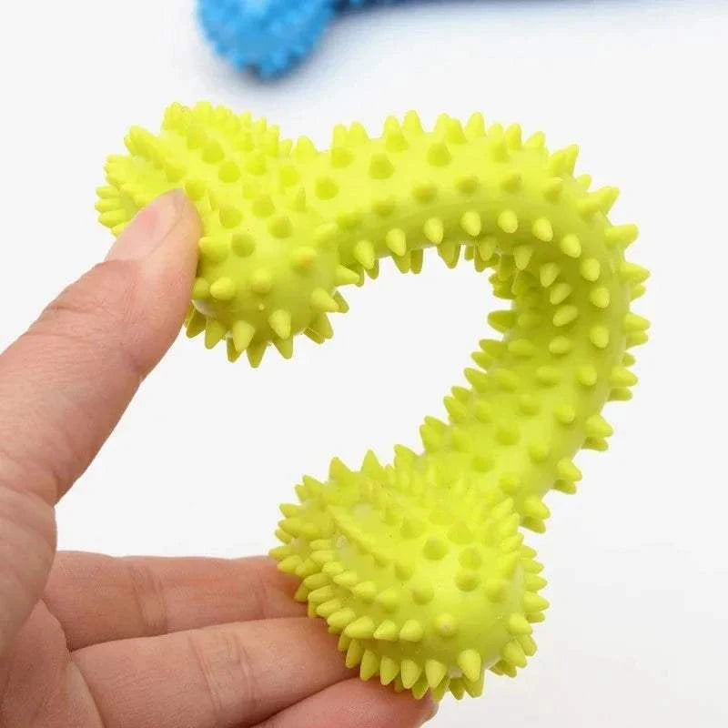 Fortunato Store LLC Rubber Dog Chew Toy Rubber Dog Chew Toy – Dental Cleaner for Small Dogs