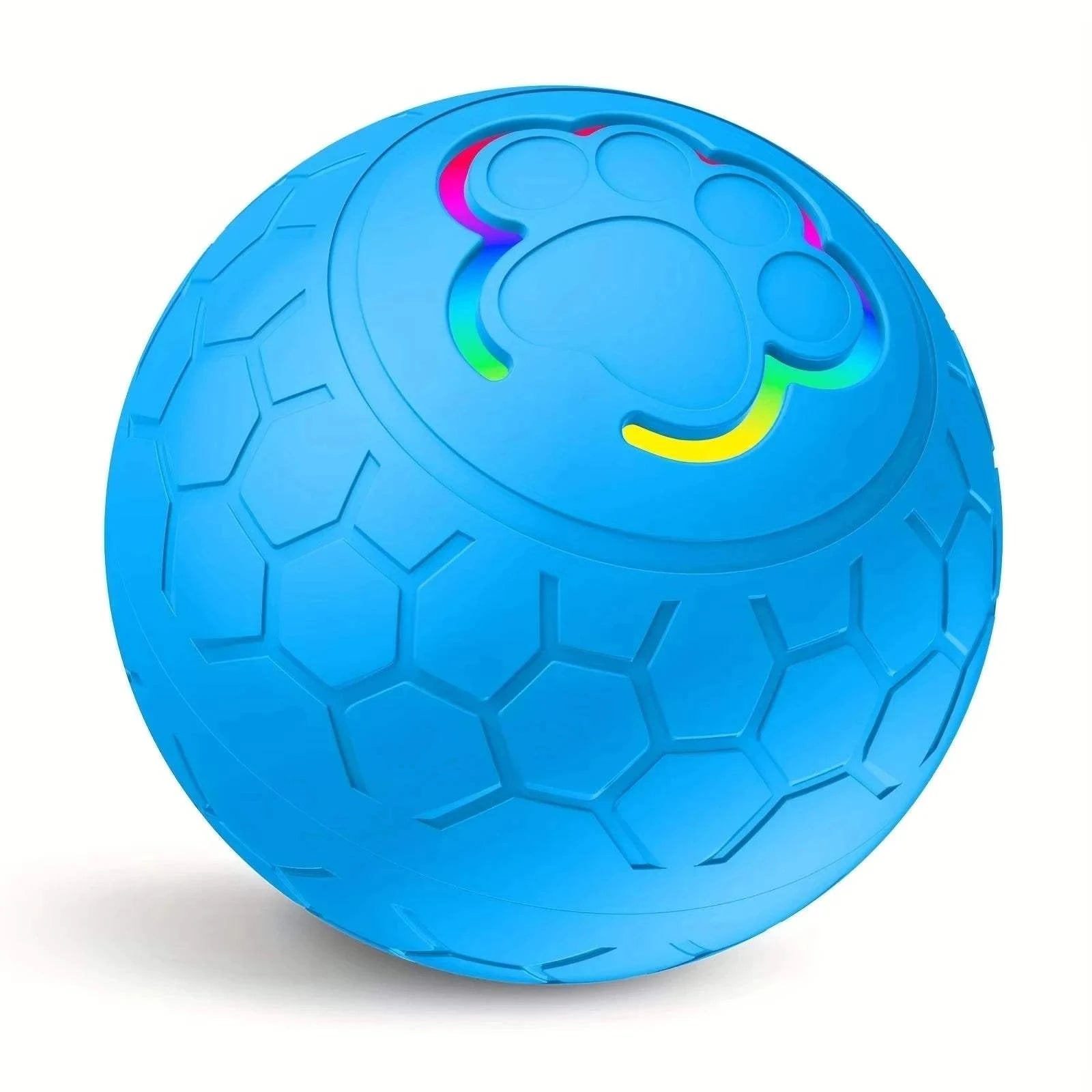Fortunato Store LLC Smart USB Pet Toy Blue Ball 300mAh Smart USB Pet Toy Ball – Rolling & Bouncing Light Ball