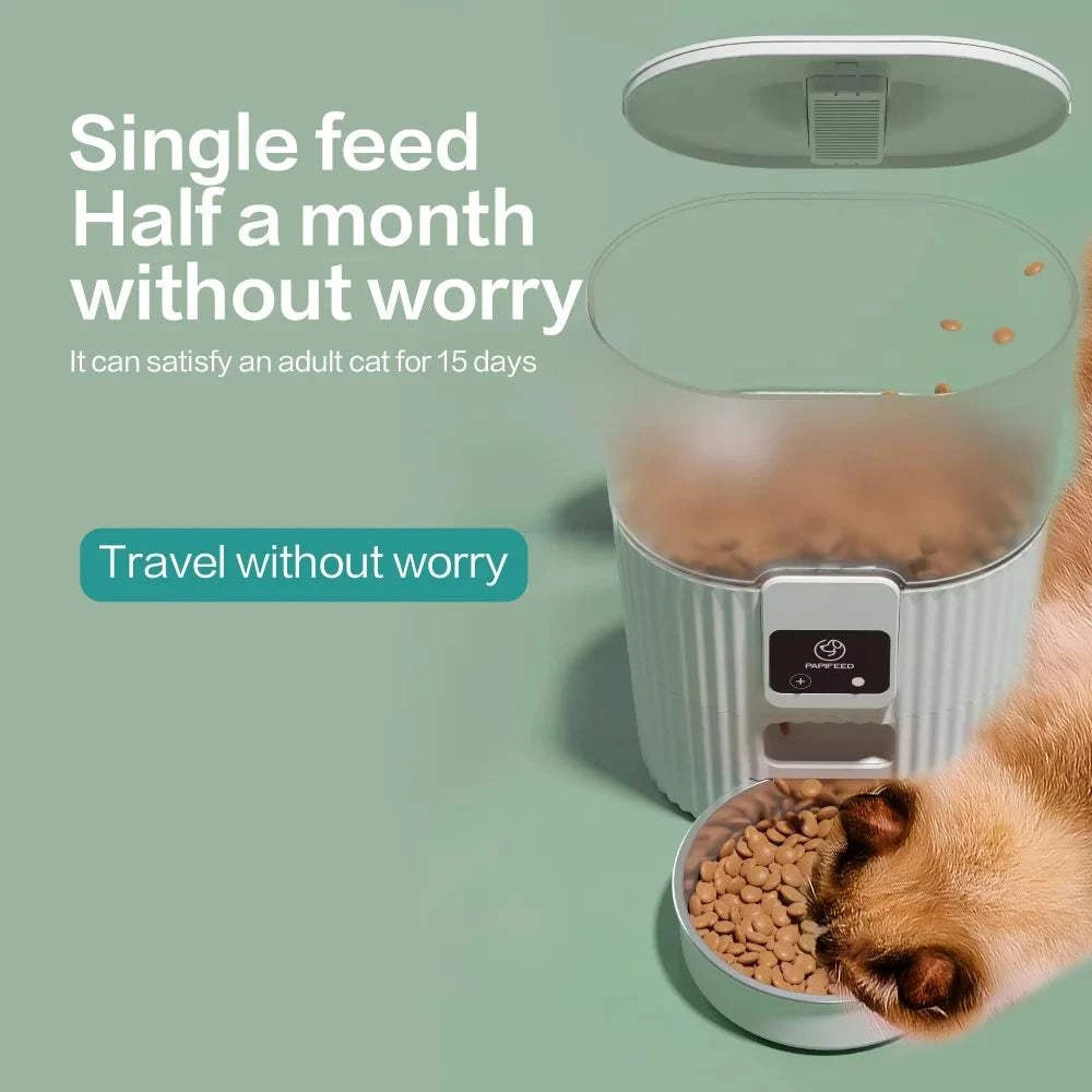 Fortunato Store LLC Smart WiFi Pet Feeder Smart WiFi Pet Feeder – LCD Display & App Control