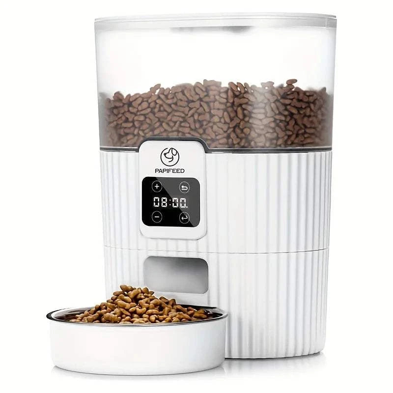 Fortunato Store LLC Smart WiFi Pet Feeder WIFI White / United States / 3L Smart WiFi Pet Feeder – LCD Display & App Control