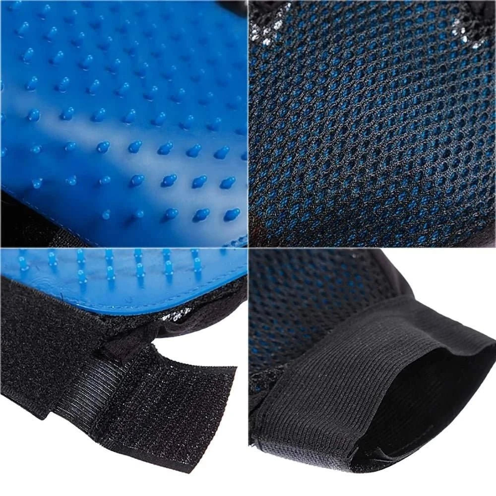 Fortunato Store Pet Grooming Glove Random color M Pet Grooming Glove – Shedding & Massage Mitt for Dogs