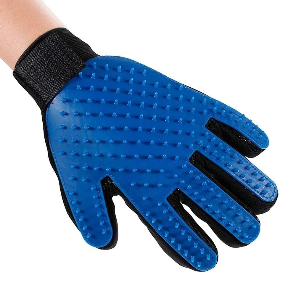 Fortunato Store Pet Grooming Glove Random color M Pet Grooming Glove – Shedding & Massage Mitt for Dogs