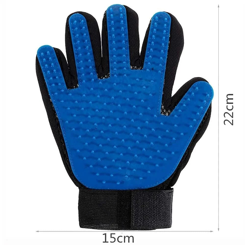 Fortunato Store Pet Grooming Glove Random color M Pet Grooming Glove – Shedding & Massage Mitt for Dogs