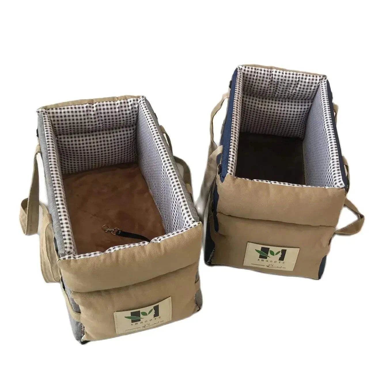 Fortunato Store Dog Car Console Carrier Dog Car Console Carrier – Small Pet Armrest Travel Seat