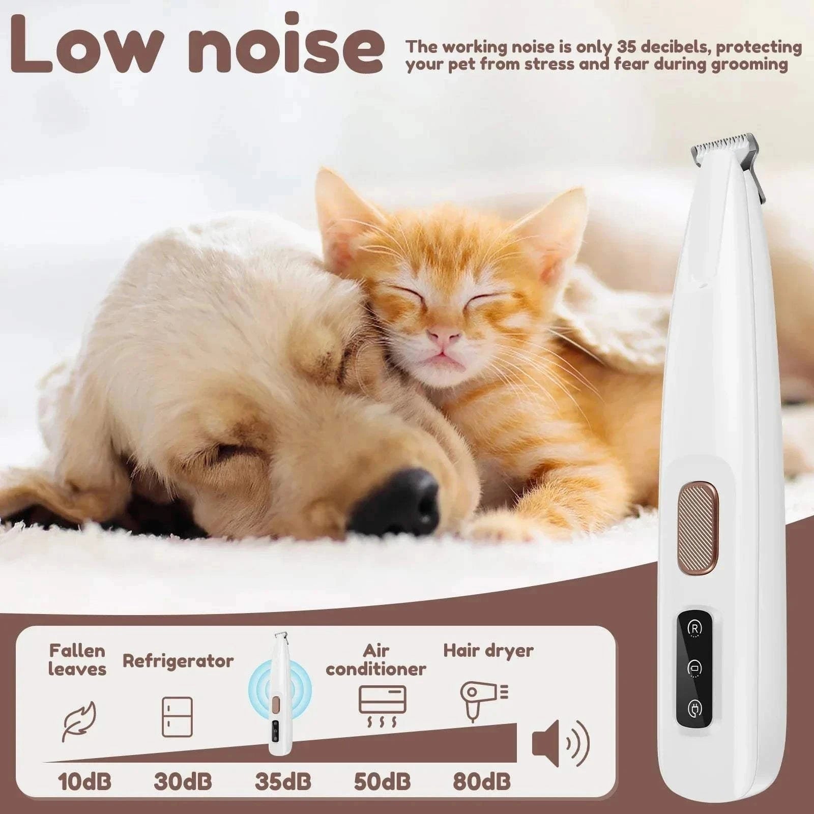 Fortunato Store Smart Dog Hair Trimmer Smart Dog Hair Trimmer – CE Certified Grooming Clipper