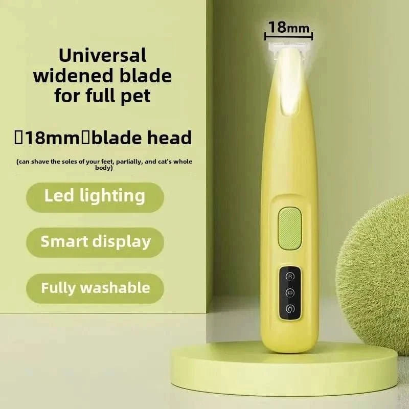 Fortunato Store Smart Dog Hair Trimmer recommend yellow / CN Smart Dog Hair Trimmer – CE Certified Grooming Clipper