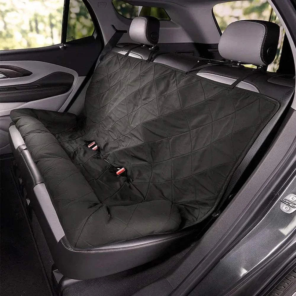 Fortunato Store Dog Car Seat Cover black / 92cm X 127.6cm Waterproof Dog Car Seat Cover – Anti-Scratch Mat